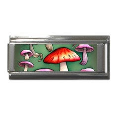 Glamour Mushroom For Enchantment And Bewitchment Superlink Italian Charm (9mm) by GardenOfOphir