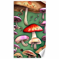 Glamour Mushroom For Enchantment And Bewitchment Canvas 40  X 72  by GardenOfOphir