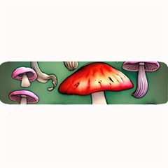 Glamour Mushroom For Enchantment And Bewitchment Large Bar Mat by GardenOfOphir