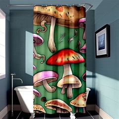 Glamour Mushroom For Enchantment And Bewitchment Shower Curtain 36  X 72  (stall)  by GardenOfOphir