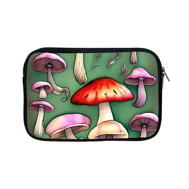 Glamour Mushroom For Enchantment And Bewitchment Apple iPad Mini Zipper Cases