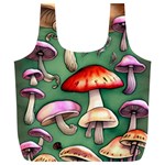 Glamour Mushroom For Enchantment And Bewitchment Full Print Recycle Bag (XL) Front