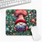 Black Art Mushroom For Incantation And Witchcraft Large Mousepad Front