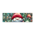 Black Art Mushroom For Incantation And Witchcraft Sticker Bumper (100 pack) Front