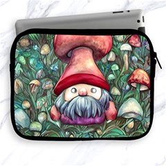 Black Art Mushroom For Incantation And Witchcraft Apple Ipad 2/3/4 Zipper Cases by GardenOfOphir