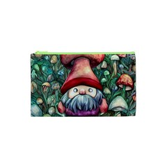 Black Art Mushroom For Incantation And Witchcraft Cosmetic Bag (xs) by GardenOfOphir