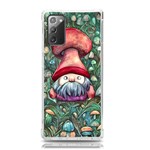 Black Art Mushroom For Incantation And Witchcraft Samsung Galaxy Note 20 TPU UV Case Front