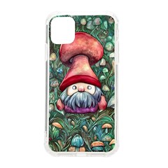 Black Art Mushroom For Incantation And Witchcraft Iphone 11 Tpu Uv Print Case by GardenOfOphir