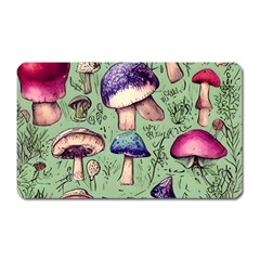 Presto Mushroom For Prestidigitation And Legerdemain Magnet (rectangular) by GardenOfOphir