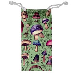 Presto Mushroom For Prestidigitation And Legerdemain Jewelry Bag by GardenOfOphir