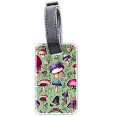 Presto Mushroom For Prestidigitation And Legerdemain Luggage Tag (two Sides) by GardenOfOphir