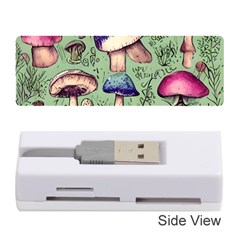 Presto Mushroom For Prestidigitation And Legerdemain Memory Card Reader (stick) by GardenOfOphir