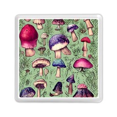 Presto Mushroom For Prestidigitation And Legerdemain Memory Card Reader (square) by GardenOfOphir