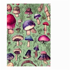 Presto Mushroom For Prestidigitation And Legerdemain Small Garden Flag (two Sides) by GardenOfOphir