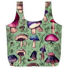 Presto Mushroom For Prestidigitation And Legerdemain Full Print Recycle Bag (xl) by GardenOfOphir