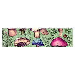 Presto Mushroom For Prestidigitation And Legerdemain Oblong Satin Scarf (16  X 60 ) by GardenOfOphir