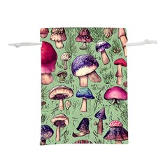 Presto Mushroom For Prestidigitation And Legerdemain Lightweight Drawstring Pouch (s) by GardenOfOphir