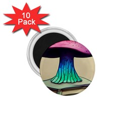 Forest Fairycore Mushroom 1 75  Magnets (10 Pack)  by GardenOfOphir