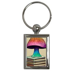 Forest Fairycore Mushroom Key Chain (rectangle) by GardenOfOphir