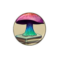 Forest Fairycore Mushroom Hat Clip Ball Marker (4 Pack) by GardenOfOphir