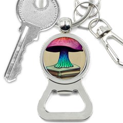 Forest Fairycore Mushroom Bottle Opener Key Chain by GardenOfOphir