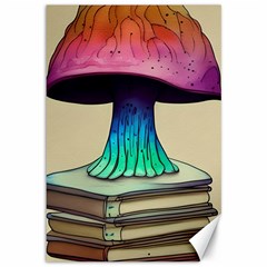 Forest Fairycore Mushroom Canvas 12  X 18  by GardenOfOphir