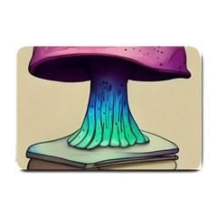 Forest Fairycore Mushroom Small Doormat by GardenOfOphir