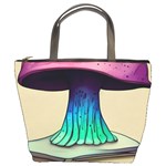 Forest Fairycore Mushroom Bucket Bag Front