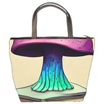 Forest Fairycore Mushroom Bucket Bag Back