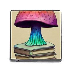 Forest Fairycore Mushroom Memory Card Reader (square 5 Slot) by GardenOfOphir