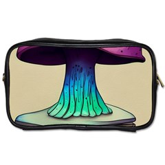 Forest Fairycore Mushroom Toiletries Bag (one Side) by GardenOfOphir