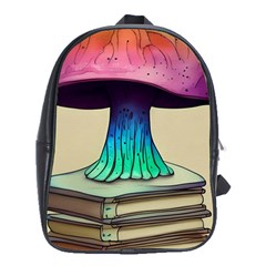 Forest Fairycore Mushroom School Bag (xl)