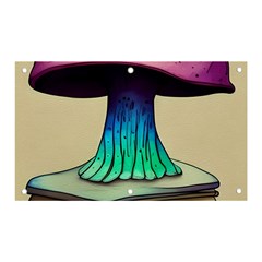 Forest Fairycore Mushroom Banner And Sign 5  X 3  by GardenOfOphir