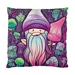 Foraging Mushroom Standard Cushion Case (two Sides) by GardenOfOphir