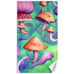 Natural Mushroom Illustration Design Canvas 40  x 72  39.28 x69.23  Canvas - 1