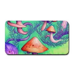 Natural Mushroom Illustration Design Medium Bar Mat by GardenOfOphir