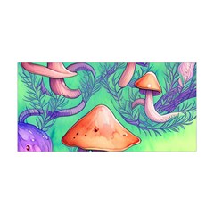 Natural Mushroom Illustration Design Yoga Headband by GardenOfOphir