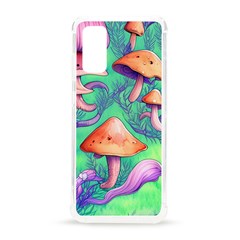 Natural Mushroom Illustration Design Samsung Galaxy S20 6 2 Inch Tpu Uv Case by GardenOfOphir