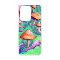 Natural Mushroom Illustration Design Samsung Galaxy S20 Ultra 6 9 Inch Tpu Uv Case