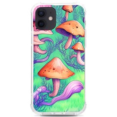 Natural Mushroom Illustration Design Iphone 12/12 Pro Tpu Uv Print Case