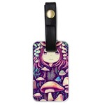 Fairy Mushroom Illustration Design Luggage Tag (one side) Front