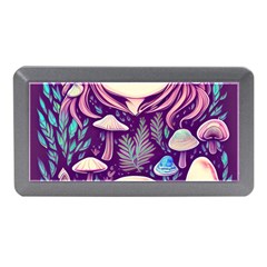 Fairy Mushroom Illustration Design Memory Card Reader (mini) by GardenOfOphir