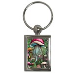 Craft Mushroom Key Chain (Rectangle) Front