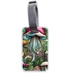 Craft Mushroom Luggage Tag (two sides) Front