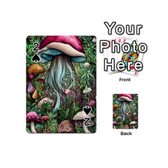 Craft Mushroom Playing Cards 54 Designs (mini) by GardenOfOphir