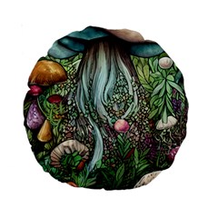 Craft Mushroom Standard 15  Premium Round Cushions