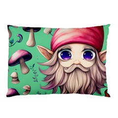 Orest Fairycore Vintagemushroom Pillow Case by GardenOfOphir