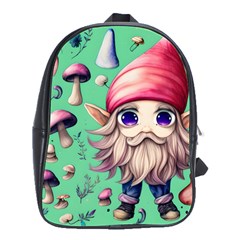 Orest Fairycore Vintagemushroom School Bag (large) by GardenOfOphir