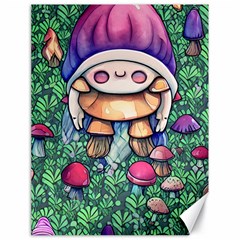 Foraging Natural Fairy Mushroom Craft Canvas 18  X 24  by GardenOfOphir