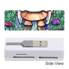 Foraging Natural Fairy Mushroom Craft Memory Card Reader (stick) by GardenOfOphir